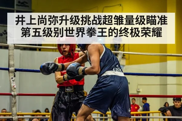 boxing match in ring